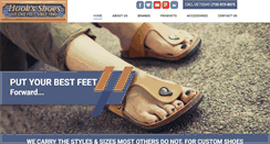Desktop Screenshot of hooksshoestore.com
